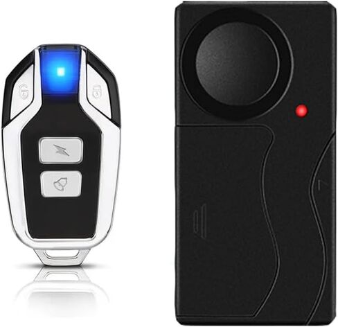 إنذار اهتزاز لاسلكي مع جهاز تحكم عن بعد إنذار مضاد للسرقة، نظام أمان ضد فقدان الباب والنافذة ضد السرقة للدراجات النارية ومركبات السيارات in Kuwait