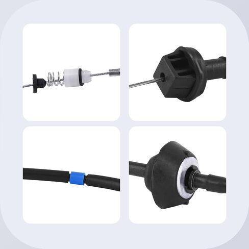 Throttle Body Accelerator Cable Fits for 1994-1998 Dodge Ram 2500 3500, 3500 Cummins Diesel, 5.9L Inline 6 Cummins 12 Valve Turbo Diesel Replacement for 04897406AA in Saudi Arabia