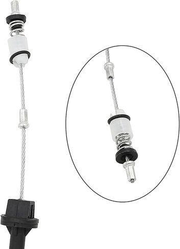 Throttle Body Accelerator Cable Compatible with 1994-1998 Ram 2500 3500 5.9L Cummins 12 Valve Turbo Diesel Replaces 04897406AA in Saudi Arabia