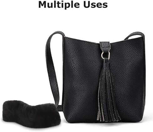 غطاء حزام الأمان التلقائي من جلد الغنم الأسترالي الناعم، وسادة كتف حزام الأمان من الصوف الأصلي الدافئ لقيادة أكثر راحة، متوافق مع جميع السيارات للنساء والرجال البالغين والأطفال in Kuwait