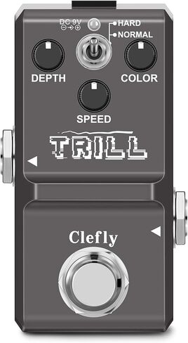 دواسة تأثير Clefly Nano Tremolo للجيتار True Bypass ودواسة تأثير Nano Trill in Kuwait