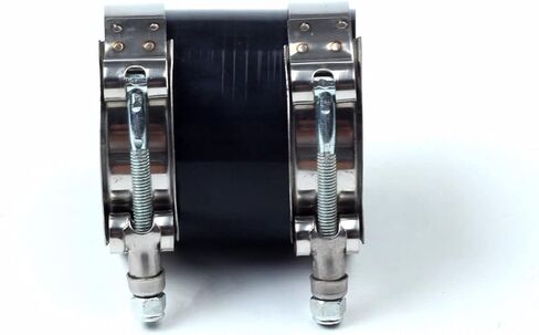 10pcs T-Bolt Clamps for 4" ID Hose 108mm - 116mm 301 Stainless Steel Turbo Intake Intercooler Hose Clamp in Kuwait