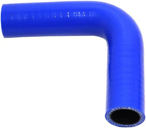 TMKOOL 4-Ply عززت درجة الحرارة العالية 2 "ID 90 درجة الكوع مقرنة سيليكون خرطوم (أسود، 2 بوصة) in Kuwait