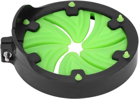 Paintball Speed Feed,Paintball Hopper Paintball Loader, Universal Paintball Speed Feed Outdoor PP Plastic Green Black Petals Triangular Universal Gate Lid Hoppers Cover in Saudi Arabia