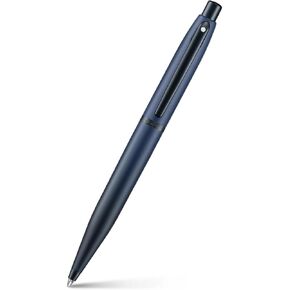 Sheaffer VFM Fountain Pen | E9429 Matt Blue with Black Trims with PVD | Fine Nib with Converter | Premium Fountain Pen