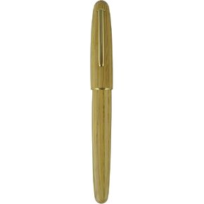 Jinhao 9036 Wooden Vintage Fountain Pen, Cherry wood Antique Natural Pens, Fine Nib With Refillable Ink Converter, Handcrafted Collection Gift Case Set