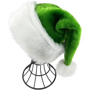 OLLULL Deluxe Kids Santa Hat for Colorful And Funny Christmas Theme Ages 6+
