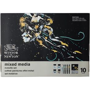 Winsor & Newton Mixed Media Set, Metallic