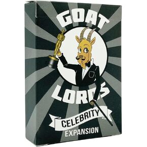 Goat Lords - لعبة بطاقات جديدة مرحة وتنافسية، الأفضل للبالغين والمراهقين والأطفال، للأعمار من 7 سنوات فما فوق. لعبة حفلات رائعة للعائلات، وليالي ألعاب الطاولة الممتعة، وما إلى ذلك!