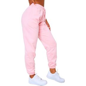 بنطلون رياضي نسائي من Waitfairy عالي الخصر برباط للركض بنطلون رياضي بجزء سفلي للتمرين عاري مقاس L in Kuwait