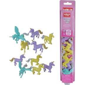 Wild Republic Unicorn Nature Tube, Unicorn Gifts, Fantasy Figures, Unicorn Toys, Kids Gifts, 10-Pieces