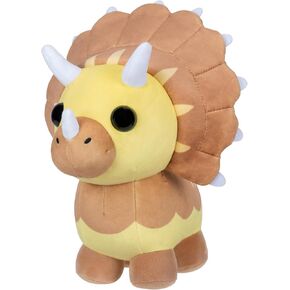 تبنيني! لعبة Collector Plush - ترايسيراتوبس - السلسلة 4 - لعبة قطيفة غير شائعة داخل اللعبة - يتضمن رمز عنصر افتراضي حصري - ألعاب للأطفال تتميز بحيوانك الأليف المفضل، للأعمار من 6 سنوات فما فوق