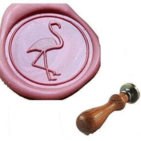 Flamingos Wax Seal Sealing Stamp Embellishment Wedding Invitation Card Snail Mail Gift Wrapping Wine Package Great Christmas Gift Idea Bird Wax Seal Stamp Set