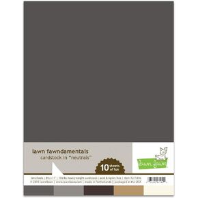 Lawn Fawn Cardstock - Neutral