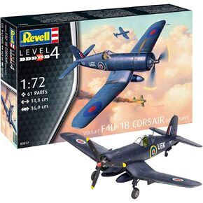 Revell 03917, Vought F4U-1B Corsair Royal Navy, 1: 72 Scale Plastic Model