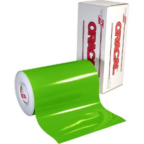 Oracal 651 Glossy Permanent Vinyl 12 Inch x 6 Feet - Limetree Green