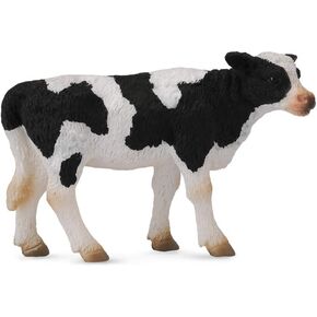 Collecta Standing Friesian Calf, 3"L x 1.8"H