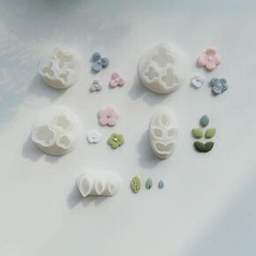 Meeeyya 4 Pcs Polymer Clay Hoop Guide, Polymer Clay Cutters for Polymer Clay Jewelry Making,Hoop Earring Maker Guide for Polymer Clay Earrings - Translucent Polymer Clay Polymer Clay Tool.