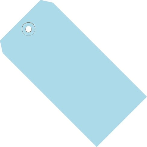 Aviditi Shipping Tags, 4 3/4" x 2 3/8", 13 Pt, Red, with Reinforced Eyelet, to Identify Or Address Items That Cannot be Labeled and to Color Code Shipments, Case of 1000 in Saudi Arabia