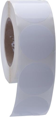 ملصقات نفث الحبر من Kenco Premium Inkjet مقاس 2.5 بوصة دائرية شديدة اللمعان ومغذية بالحبر. متوافقة مع طابعات الملصقات الملونة Primera والعديد من العلامات التجارية الأخرى للطابعات. تم توفير 1000 ملصق على 3 مراكز. in Kuwait