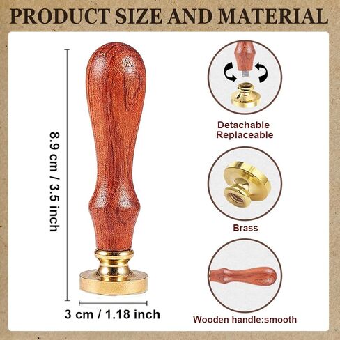 1pc Raven Branches Wax Seal Stamps Crow Sealing Wax Stamps Gift for Christmas Vintage Wax Seal Stamps 30mm Removable Brass Head Stamp with Wooden Handle for Envelope Invitation Decoration in Saudi Arabia