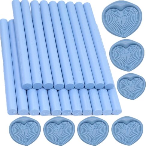 عصي ختم الشمع الذهبية العتيقة، ONWINPOR 20 قطعة من عصي ختم الشمع بمسدس الغراء لختم ختم الشمع، عصي ختم الشمع الذهبية العتيقة لعصي ختم الشمع بمسدس الغراء 0.43 بوصة (ذهبي عتيق) in Kuwait