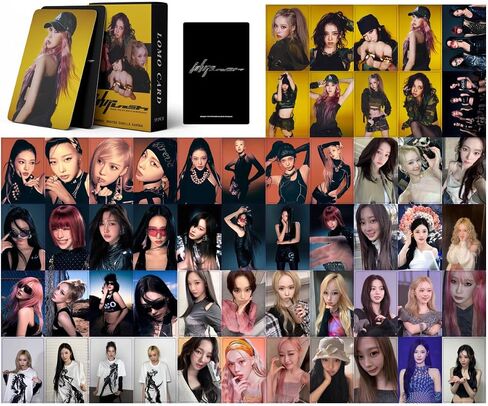 2Packs/110Pcs Lomo card set For Aespa- 5th Mini Album Greeting card (Whiplash) Photocard Merch for Fans Collection in Saudi Arabia