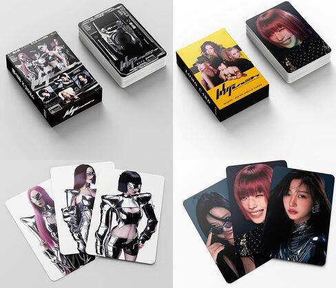2Packs/110Pcs Lomo card set For Aespa- 5th Mini Album Greeting card (Whiplash) Photocard Merch for Fans Collection in Saudi Arabia