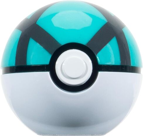 Pokémon PKW3632 - Clip'n'Go Poké Ball - Cotton Cord & Netball, Official Pokéball with 5 cm Figure in Saudi Arabia