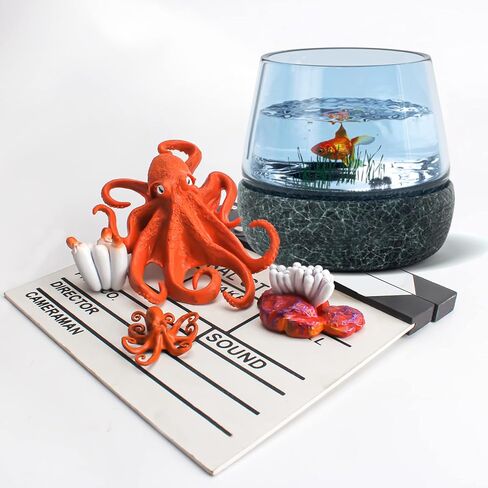 LC JoyCre Hermit Crab Toys Plastic Crab Figurine 5 Inch Sea Creatures Toys for Kids Crab Decor for Collection Realistic Sea Life Animals Figure Model in Kuwait