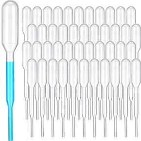 1000 Pcs Plastic Transfer Pipettes Disposable Graduated Pipettes for Scientific Experiment, Essential Oils, Make up Tool (5 ml)