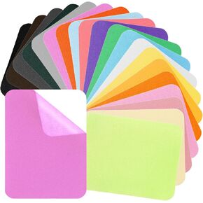 Yolev 20PCS Premium Quality Fabric Repair Patches Iron-on Patches Cotton Fabric Patches for Clothing, Bag, Hat Repair, Clothing Repair Decorating Kit 3.7" by 4.9" (9.5 cm x 12.5 cm)