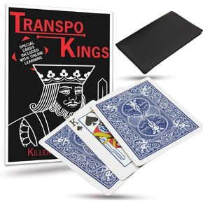 The World's Greatest Magic Packet Card Trick - Transpo Kings - Special Bicycle Cards Included