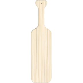 FameFame 15Inch Greek Fraternity Paddle, Solid Sorority Wood Paddle, Unfinished Pine Wooden Paddle, 1Pack