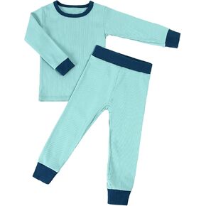 OPAWO Bamboo Viscose Baby Clothes Toddler Boy Clothes Long/Short Sleeve Pocket Tee Shirt Jogger Pants 2Pcs Summer Outfits Set