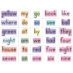 Sight Words in a Flash™ Word Walls, Grades K-1
