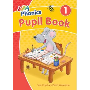Jolly Phonics Pupil Book 1: in Precursive Letters (British English edition)