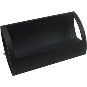 Desktop Innovative Metal Business Card Display Holder Stand Creative Q Shape Aluminum Business Name Card Holder (Blue) in Kuwait