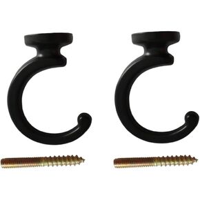 Large Swag Ceiling Hooks 2''Heavy Duty Swag Hook with Hardware for Hanging Plants Ceiling Installation Cavity Wall Fixing (2 Sets)