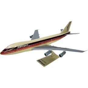 Flight Miniatures PEOPLExpress 747-100/200 1:250 Scale - Plastic Snap-Fit Model Airplane - Collectible Replica of PEOPLExpress Airlines Aircraft - Part# ABO-74710I-013