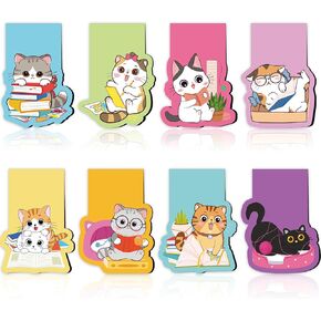 Dark Romance Magnetic Bookmark Gifts - Wxiben 8Pcs Funny Book Mark Magnets Flower Skull Bookmarks Magnetic Romance Magnets Bookmark Page Clip Gift for Women Men Book Lovers Students Teachers Reading