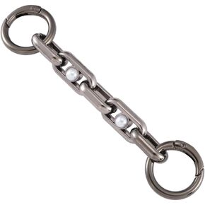 Purse Extender Chain Silver Purse Strap Extender Bag Extender Chain Charms for Crossbody Bag Handbags(Silver1)
