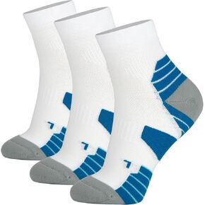 3 أزواج من الجوارب الضاغطة من LIN PERFORMANCE للرجال والنساء، جوارب رياضية للجري in Kuwait