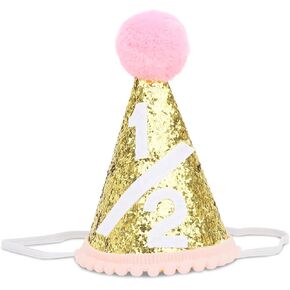 CIEHER Dinosaur 2nd Birthday Hat 2nd Birthday Crown for kids - 2 Birthday Tiara, Glitter Birthday Photo Prop for 2nd Birthday, 2nd Dog Birthday Decorations Mini Crown Cake Smash in Kuwait