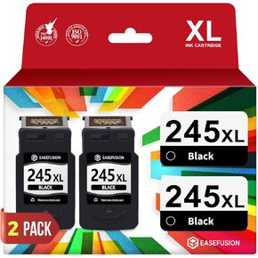 EaseFusion 275XL 276XL Replacement for Canon Ink 275 276 PG-275 CL-276 Black Color Ink Cartridges Combo Pack for Canon Pixma TS3522 TR4720 TS3500 TR4700 TR4722 TS3520 Printer Ink Cartridges