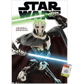 Star Wars: Saga - General Grievous Feature Series Wall Poster with Pushpins