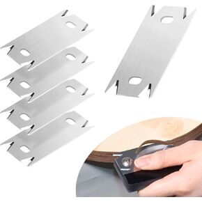 5PCS Replacement Blades for Edge Banding Trimmer,Stainless Steel Edge Banding Trimmer Blade for Woodworking