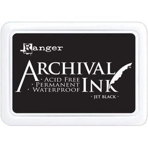 Ranger Archival 3 Jet Ink Pad Jumbo Black