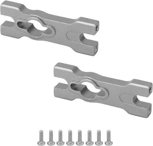 Aluminum Chassis Plate Fixed Bracket Body Mount for Losi 1/18 Mini LMT 4X4 Brushed Monster Truck Rtr-LOS01026 (black) in Saudi Arabia