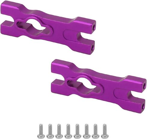 Aluminum Chassis Plate Fixed Bracket Body Mount for Losi 1/18 Mini LMT 4X4 Brushed Monster Truck Rtr-LOS01026 (black) in Saudi Arabia